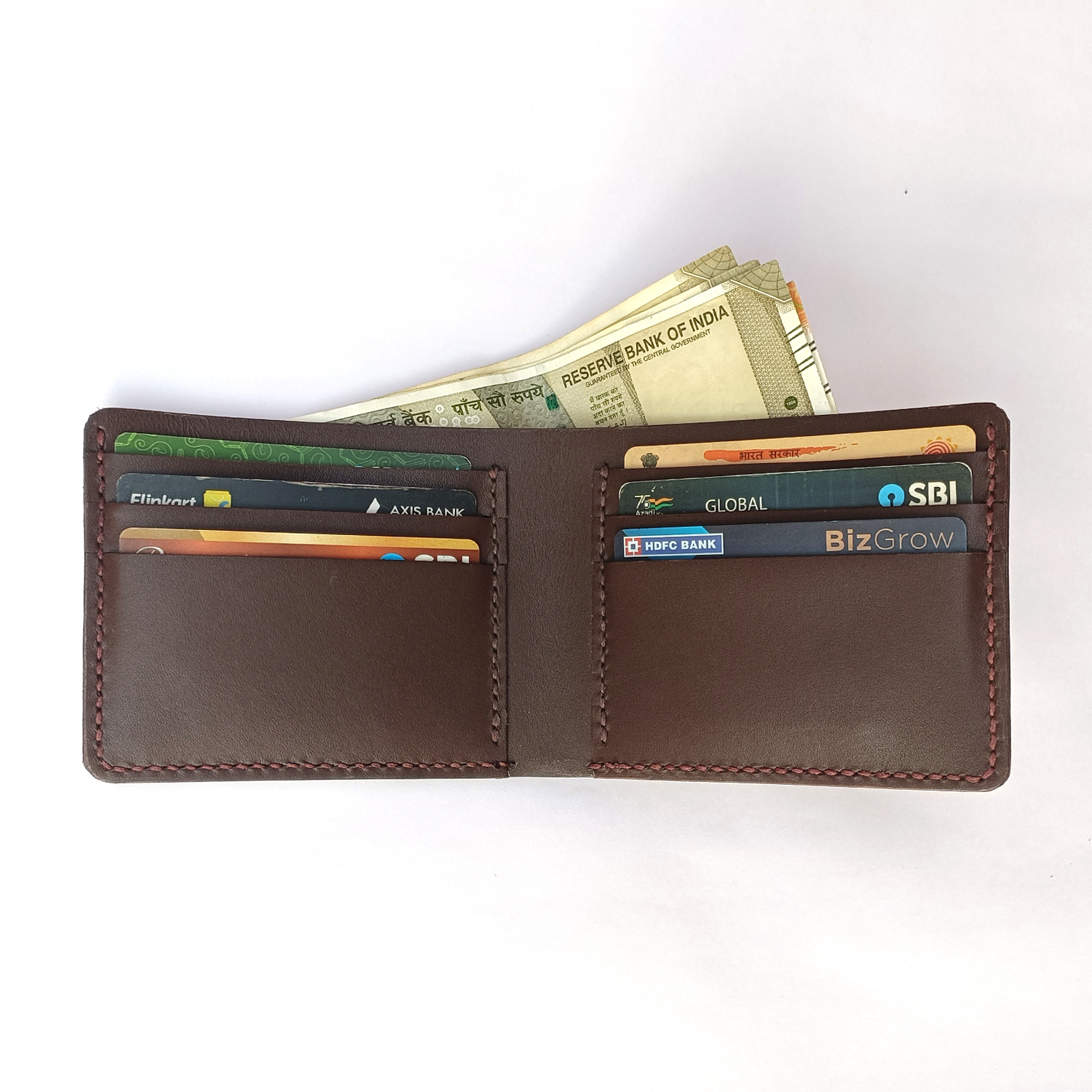 The Dark Maroon Wallet - Image 4