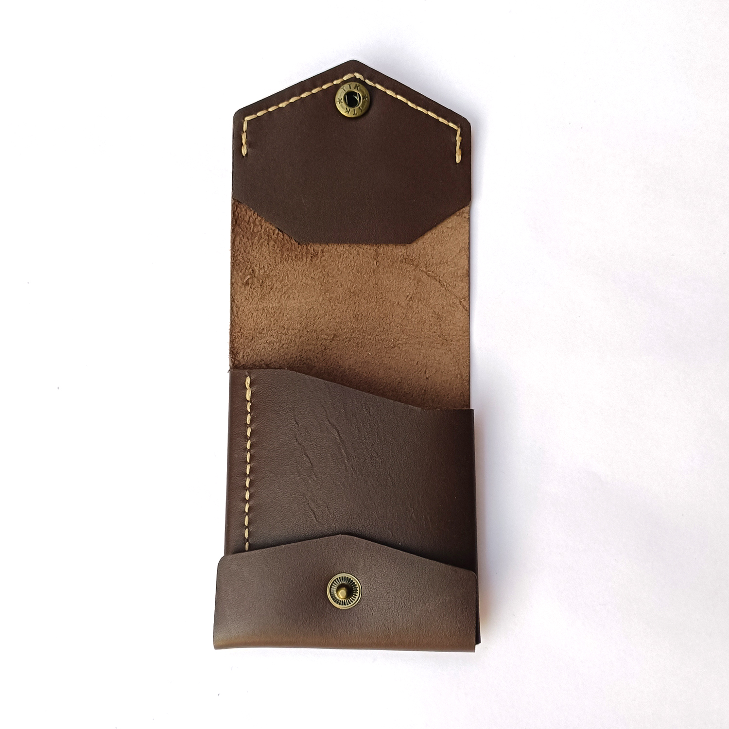 The Maroon Minimal Wallet - Image 2